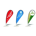 Hot Sale Custom Teardrop Beach Flying Promotion Flag
