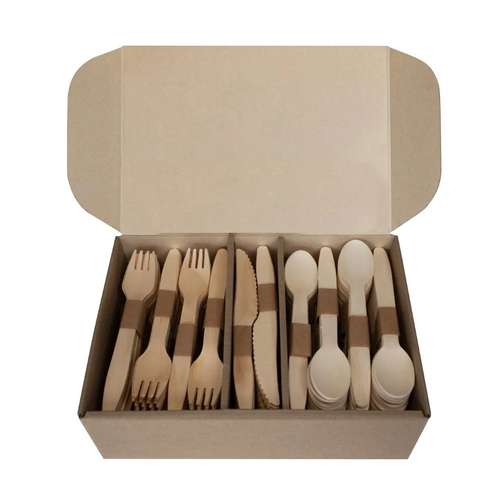Hot selling wooden spoon disposable knife and fork set wooden eco friendly tableware disposable, Natural
Hot selling wooden spoon disposable knife and fork set wooden eco friendly tableware disposable, Natural