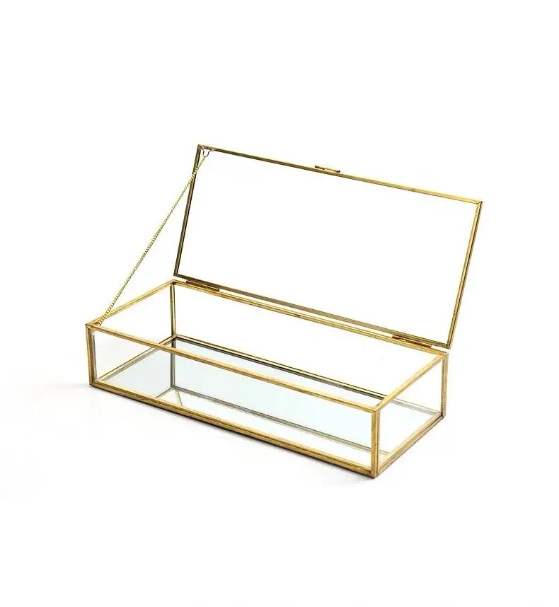 Gold Glass Jewelry Box Hot Selling Large Gold Glass Jewelry Display Glass Box, Picture or custom
Gold Glass Jewelry Box Hot Selling Large Gold Glass Jewelry Display Glass Box, Picture or custom