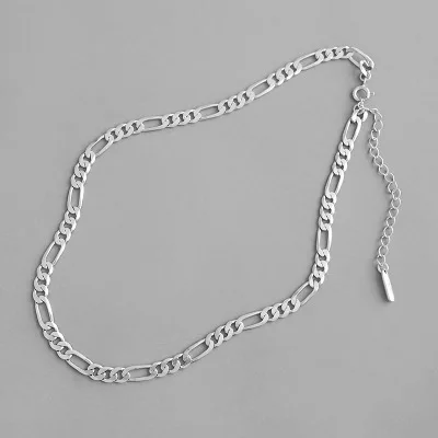 Cold Simple Style 925 Sterling Silver Collarbone Necklace Silver Chain Necklace for Lady
Cold Simple Style 925 Sterling Silver Collarbone Necklace Silver Chain Necklace for Lady