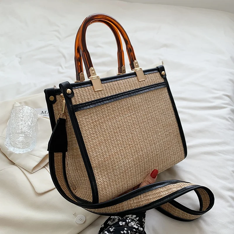 2022 Summer Designer Drop Shipping Beach Ladies Woven Bags Body Wide Shoulder Girl Fashion Hand Bag Women RattenStraw Handbag
2022 Summer Designer Drop Shipping Beach Ladies Woven Bags Body Wide Shoulder Girl Fashion Hand Bag Women RattenStraw Handbag