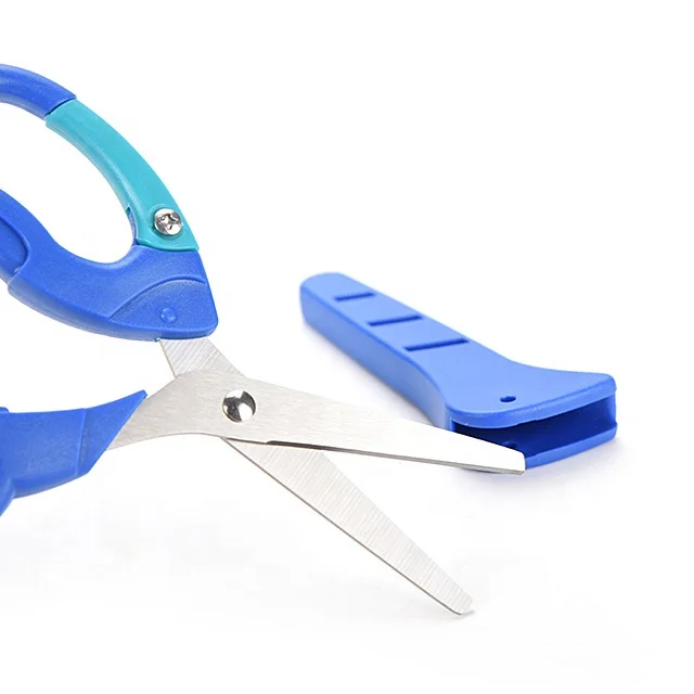 Professional Supplies Ultra Sharp Stainless Steel Office Home School Craft Scissors with Cover