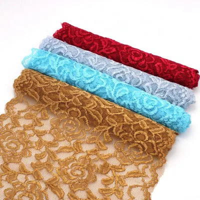 COOMAMUU 14.5-15.5CM Elastic Colorful Lace Trim 3yard/color Fashion Ribbon for DIY Underwear Lace, Multi colors
COOMAMUU 14.5-15.5CM Elastic Colorful Lace Trim 3yard/color Fashion Ribbon for DIY Underwear Lace, Multi colors