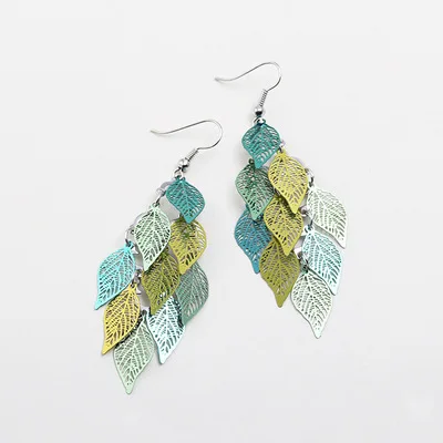 2021 New Arrivals Designer Hot Selling Good Quality Trend Luxury Vintage Fashion Colorful Small Nine Leaves Earrings Wholesale
2021 New Arrivals Designer Hot Selling Good Quality Trend Luxury Vintage Fashion Colorful Small Nine Leaves Earrings Wholesale
