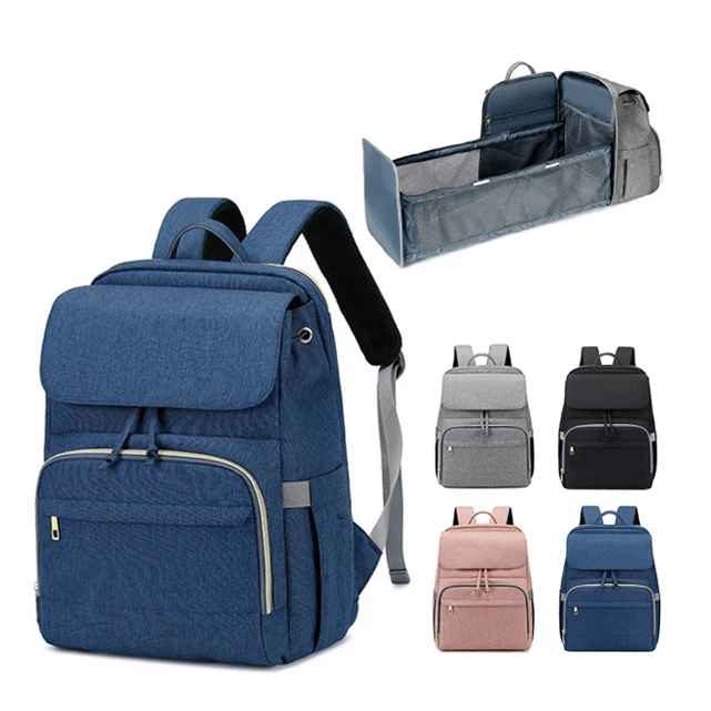 custom LOGO new design diaper bag backpack with changing station, Customized colors
custom LOGO new design diaper bag backpack with changing station, Customized colors