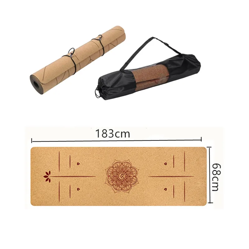 Natural Cork TPE Yoga Mat Non-slip Pilates Exercise Mats Fitness Gym Sports Slimming Balance Training Pads
Natural Cork TPE Yoga Mat Non-slip Pilates Exercise Mats Fitness Gym Sports Slimming Balance Training Pads