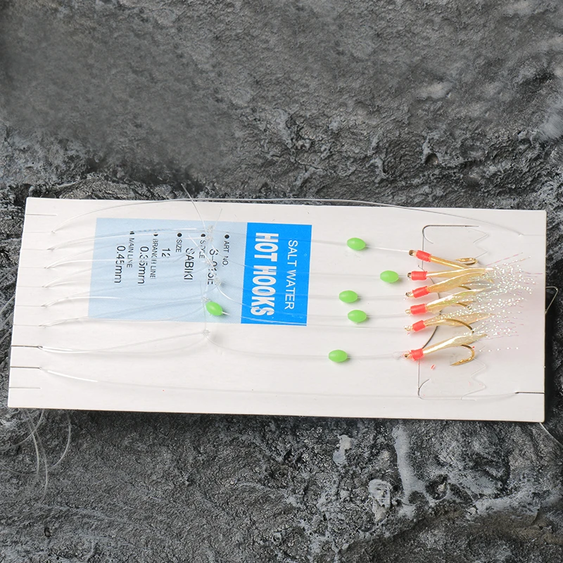 beatiful new hot sale different sizes sabiki rig for sale 6 hooks with red real fish skin
beatiful new hot sale different sizes sabiki rig for sale 6 hooks with red real fish skin