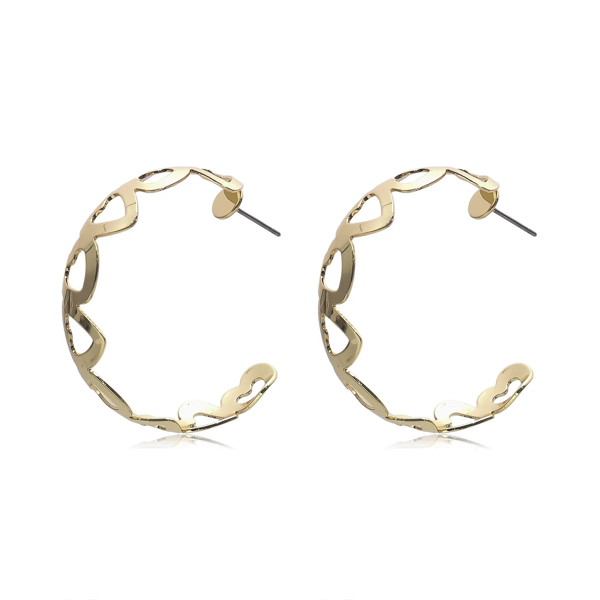 Factory Wholesale C Designed Creative Metal Earrings Gold Heart CC Designed Earrings Metal Earrings, As picture
Factory Wholesale C Designed Creative Metal Earrings Gold Heart CC Designed Earrings Metal Earrings, As picture