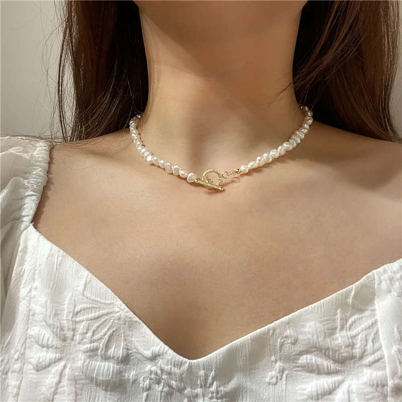2020 Baroque temperament Vintage Natural pearls Royal Chain Choker Necklace for Women Jewelry
2020 Baroque temperament Vintage Natural pearls Royal Chain Choker Necklace for Women Jewelry