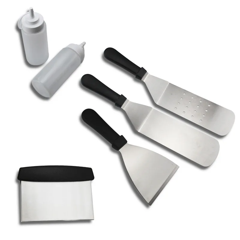 5-piece Bbq Grill Multifunc Accessories Set Stainless Steel Portable Bbq Tools Set Barbecue Grilling Utensils
5-piece Bbq Grill Multifunc Accessories Set Stainless Steel Portable Bbq Tools Set Barbecue Grilling Utensils