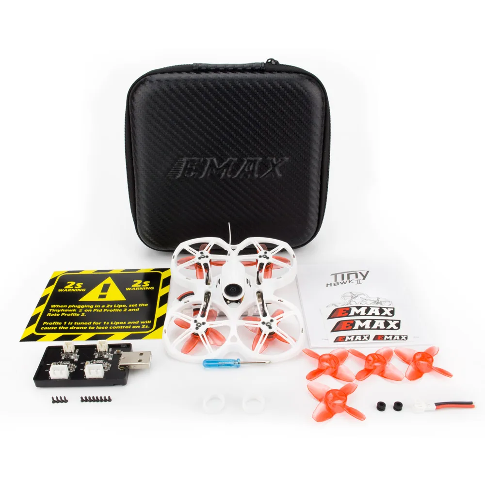 Emax Tinyhawk S II Indoor FPV Racing Drone with F4 16000KV Nano2 camera and LED Support 1/2S Battery 5.8G FPV Glasses RC Plane
Emax Tinyhawk S II Indoor FPV Racing Drone with F4 16000KV Nano2 camera and LED Support 1/2S Battery 5.8G FPV Glasses RC Plane