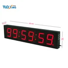 Hot sale 4 inch 6 digits LED display wall countdown digital clock