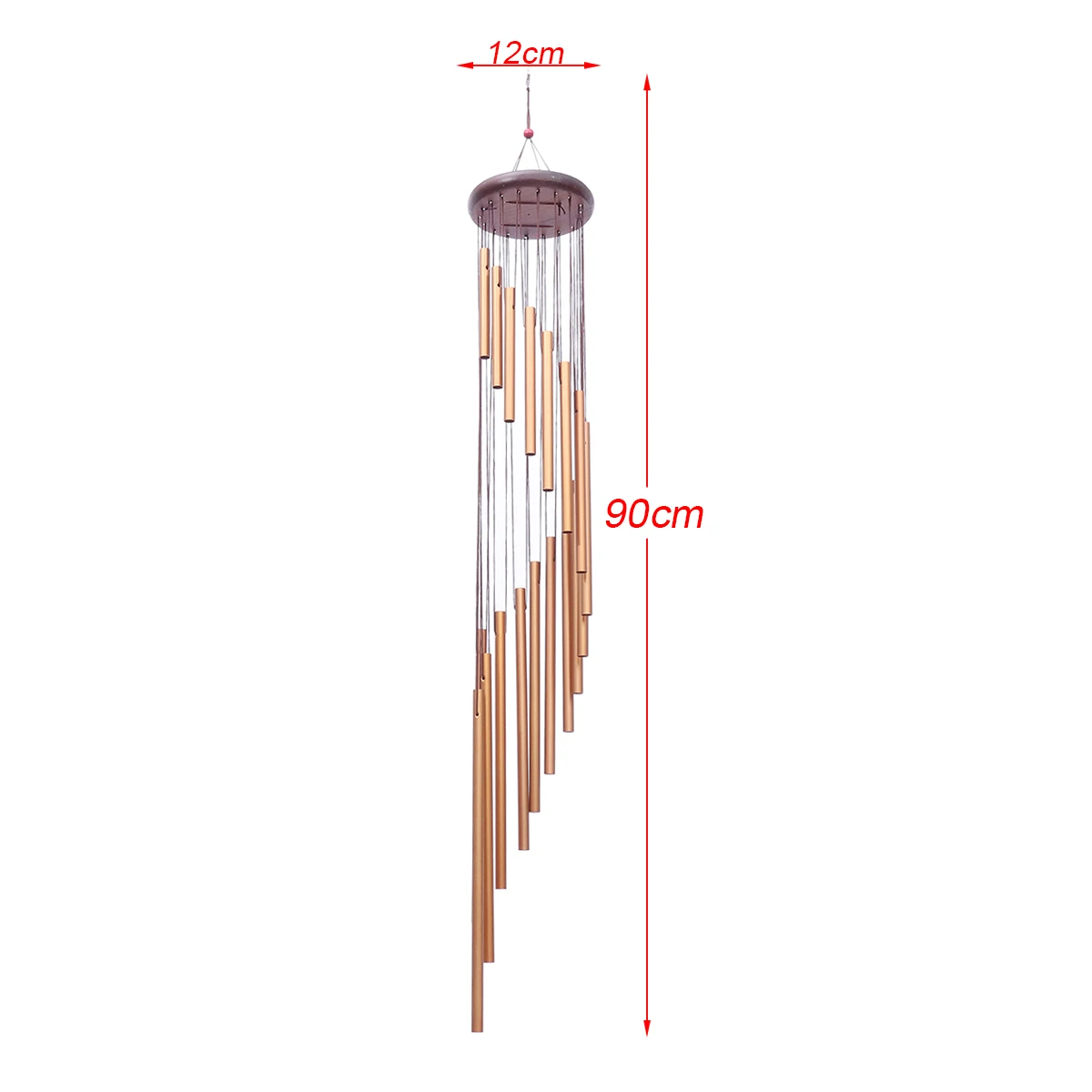 Relaxing 18 Tubes Wind Chimes Metal Wind Bells Handmade Garden Outdoor Hanging Decor
Relaxing 18 Tubes Wind Chimes Metal Wind Bells Handmade Garden Outdoor Hanging Decor