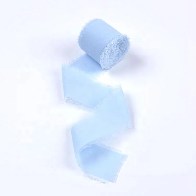 wholesale delicate chiffon frayed ribbon fringe decorative handmade for wedding invitations, Customized color
wholesale delicate chiffon frayed ribbon fringe decorative handmade for wedding invitations, Customized color