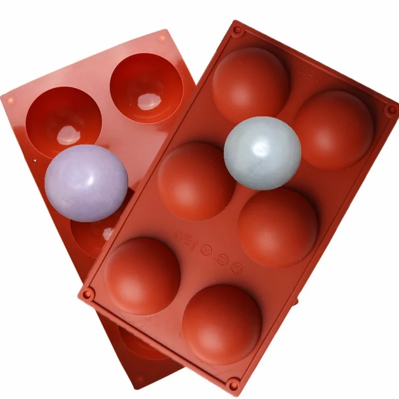 6 Holes Semi-hemispherical Silicone Cake Mold 3D Fondant Chocolate Soap Mold DIY Baking Cake Decorating Tools
6 Holes Semi-hemispherical Silicone Cake Mold 3D Fondant Chocolate Soap Mold DIY Baking Cake Decorating Tools