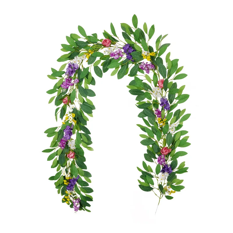New design Wedding decoration manufacturers customized new rose wildflower simulation azalea garland, Green,other customized...
New design Wedding decoration manufacturers customized new rose wildflower simulation azalea garland, Green,other customized...