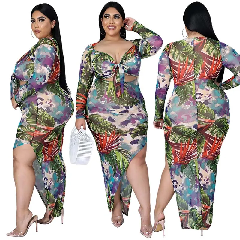 New Fashion Sexy Printed Strappy Asymmetrical Dress With Diagonal Slits Plus Size Women's Dresses, Picture
New Fashion Sexy Printed Strappy Asymmetrical Dress With Diagonal Slits Plus Size Women's Dresses, Picture