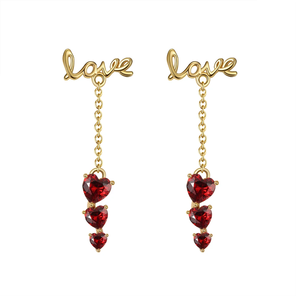 RINNTIN EQE34 Custom Gift Personalized arete Jewelry 925 Sterling Silver LOVE Cubic Zircon Heart Drop Earrings
RINNTIN EQE34 Custom Gift Personalized arete Jewelry 925 Sterling Silver LOVE Cubic Zircon Heart Drop Earrings