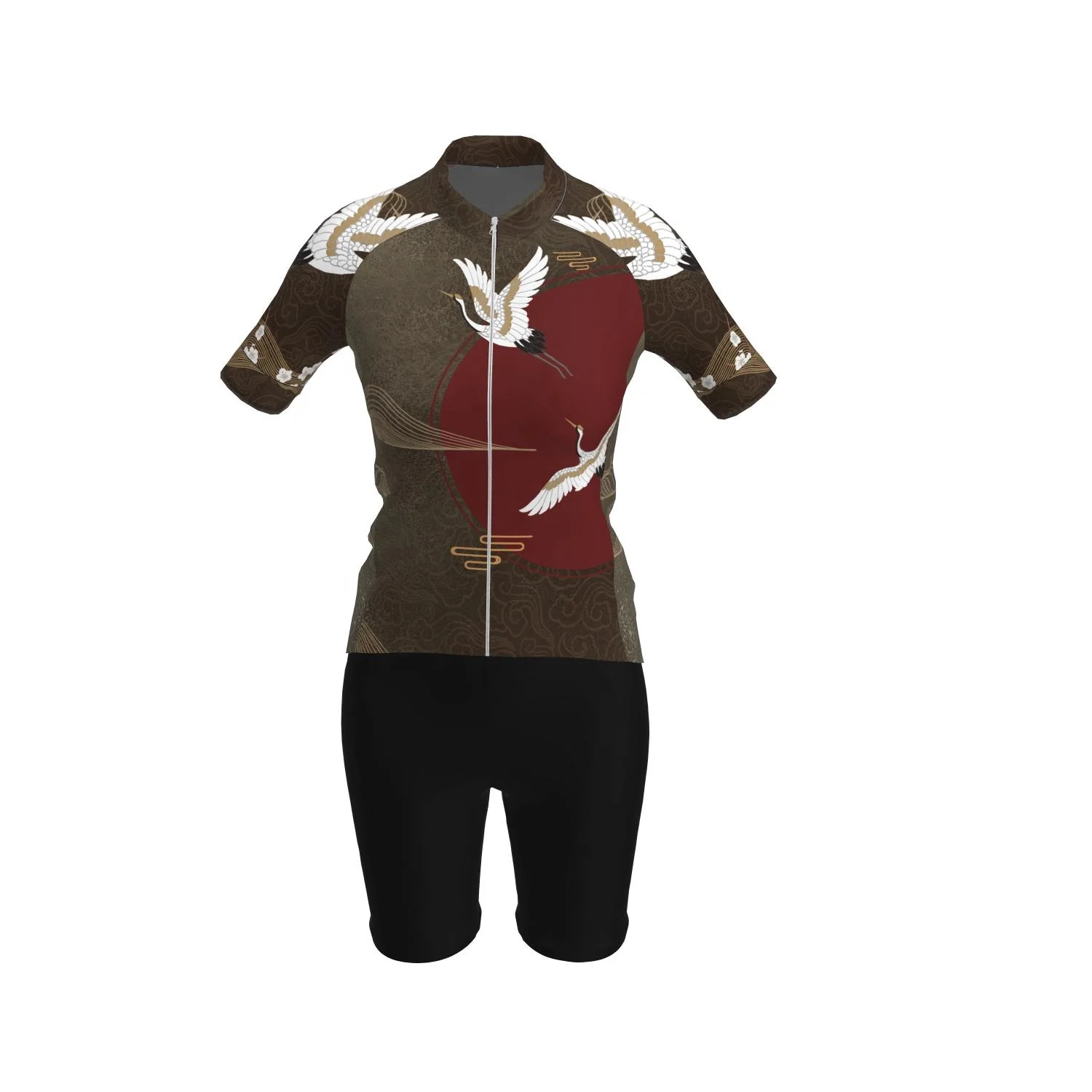 Custom women summer soft Bicycle Sports Sets Triathlon Polyester Bike shorts Sleeve Wear, Printing
Custom women summer soft Bicycle Sports Sets Triathlon Polyester Bike shorts Sleeve Wear, Printing