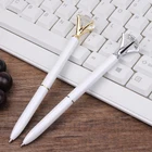 New Luxury Big Diamond Pen High Quality Cheap Business Promotional Diamond pen for Wedding Gift