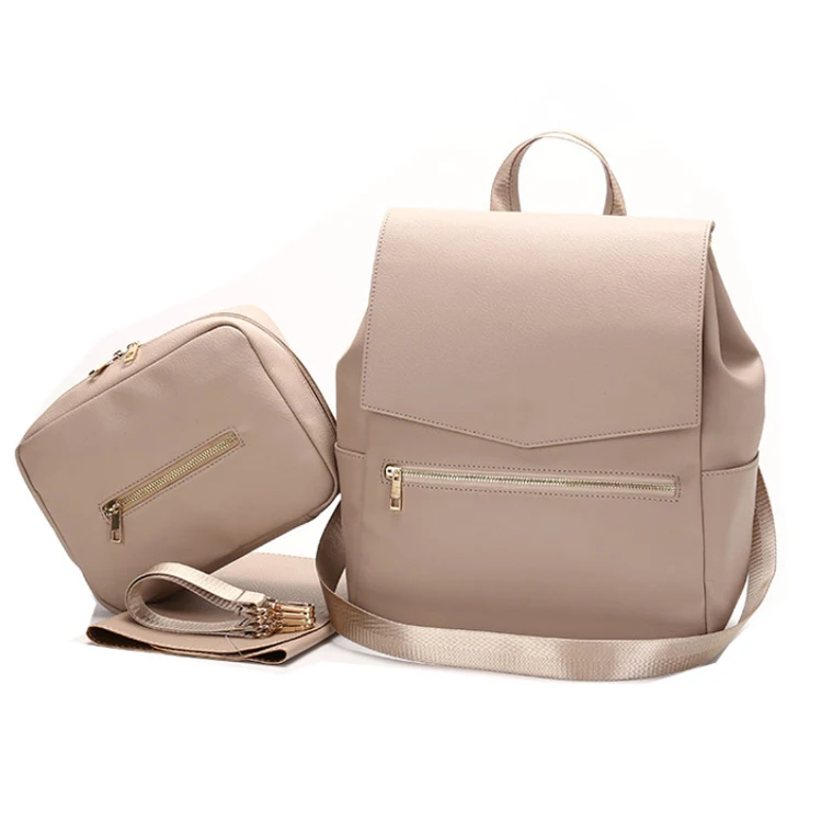 Portable Travel Backpack Fashion Women PU Leather Maternity Diaper Backpack Bag with Wash Bag, Nude
Portable Travel Backpack Fashion Women PU Leather Maternity Diaper Backpack Bag with Wash Bag, Nude