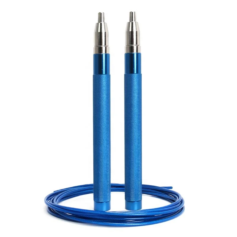 Custom Logo Professional Fitness Exercise Training Bearing Self Lock Locking Aluminum High Quality Speed Power Skip Jump Rope, Blue,yellow,red and custom color
Custom Logo Professional Fitness Exercise Training Bearing Self Lock Locking Aluminum High Quality Speed Power Skip Jump Rope, Blue,yellow,red and custom color
