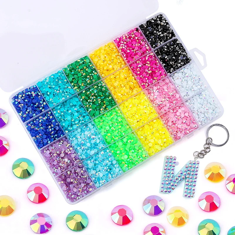 Qiao 4mm 19200pcs Mixed Colors Crystal Candy Stone Resin Clear Ab Rhinestones Flat Back Acrylic for DIY Nail Bags Art Crafts
Qiao 4mm 19200pcs Mixed Colors Crystal Candy Stone Resin Clear Ab Rhinestones Flat Back Acrylic for DIY Nail Bags Art Crafts