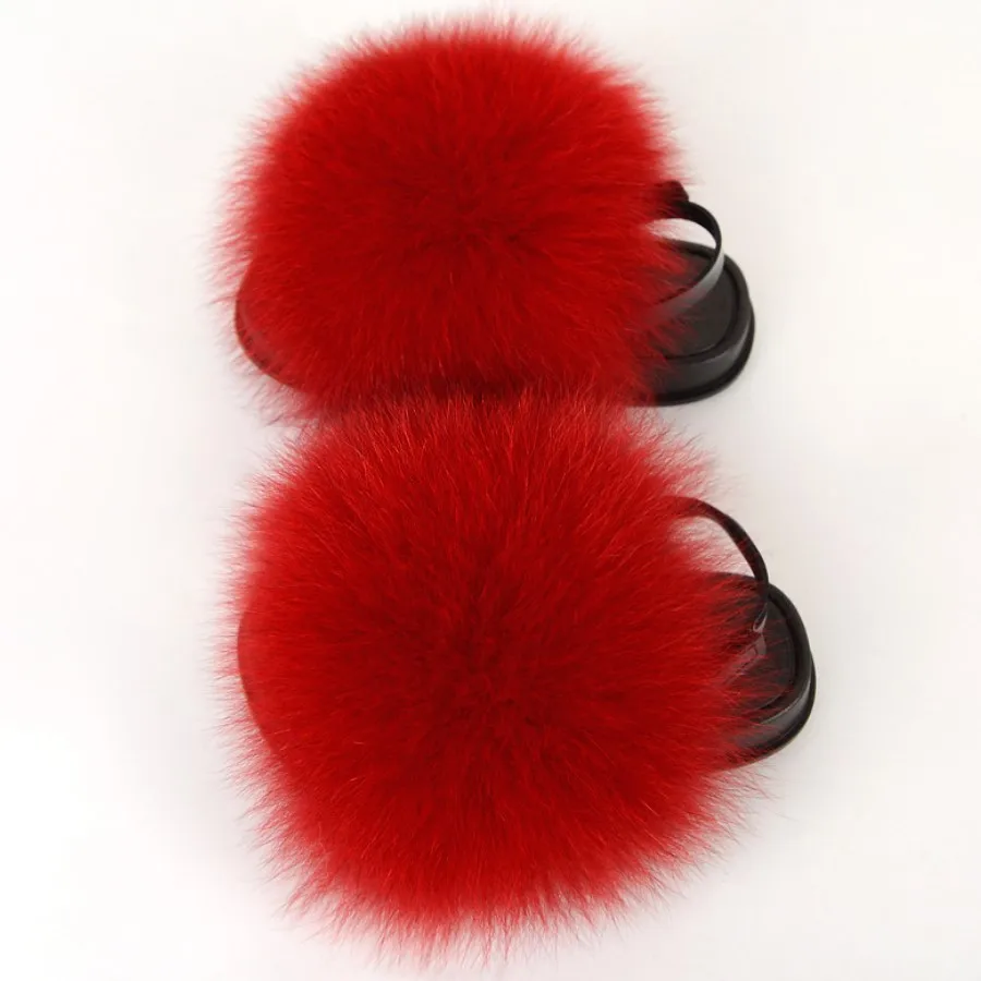 Kids fox/raccoon fur slippers Children Soft Fluffy Real Fur Multicolor genuine, We can dyeing any color
Kids fox/raccoon fur slippers Children Soft Fluffy Real Fur Multicolor genuine, We can dyeing any color