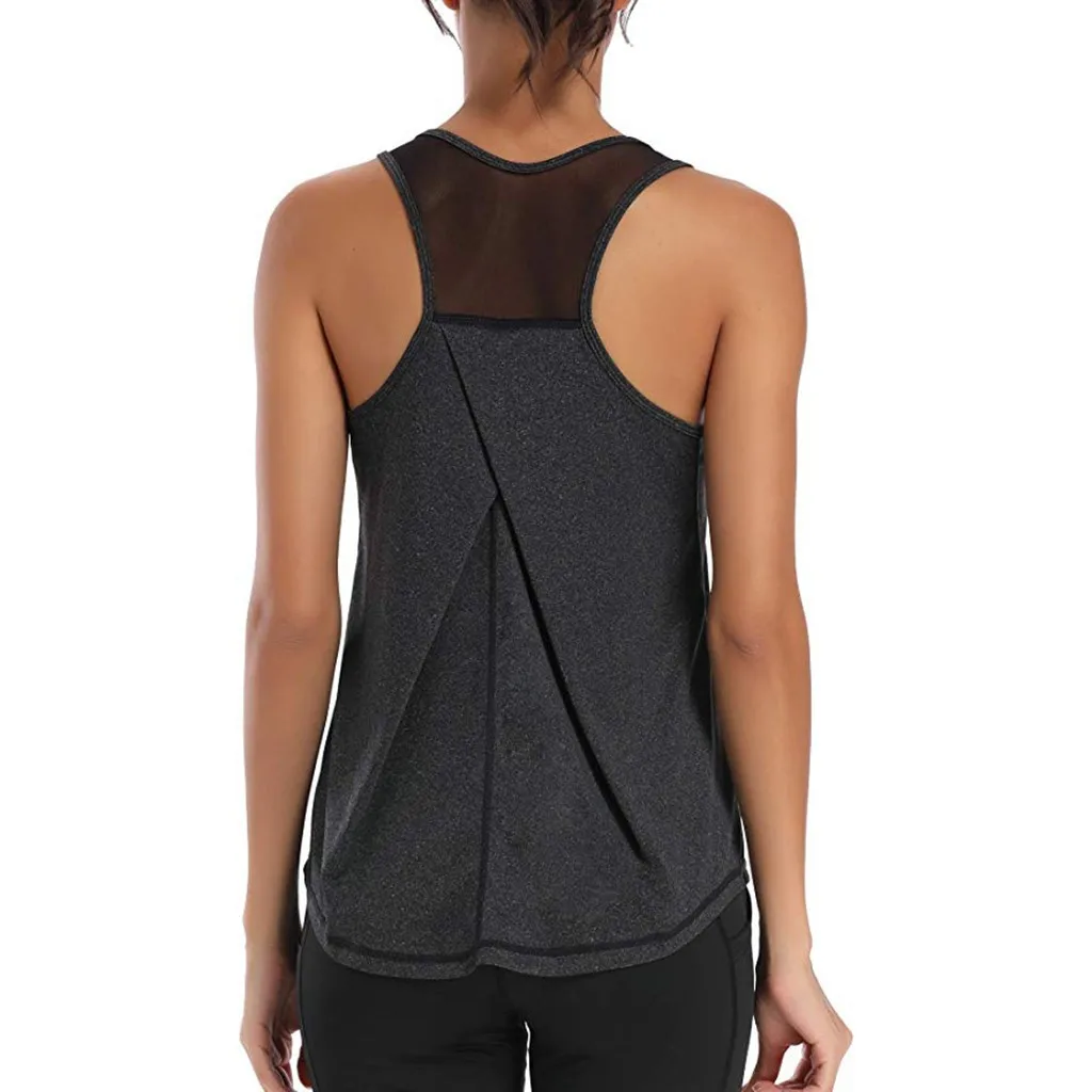 Workout Tops for Women Mesh Racerback Tank Yoga Shirts Gym Clothes, Customized colors
Workout Tops for Women Mesh Racerback Tank Yoga Shirts Gym Clothes, Customized colors