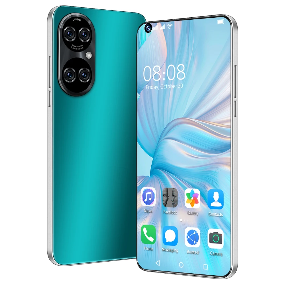Wholesale Big Screen OEM 7.3 Inch P50 Pro+ display unlocked smart wireless video android mobile phone, Black green white
Wholesale Big Screen OEM 7.3 Inch P50 Pro+ display unlocked smart wireless video android mobile phone, Black green white