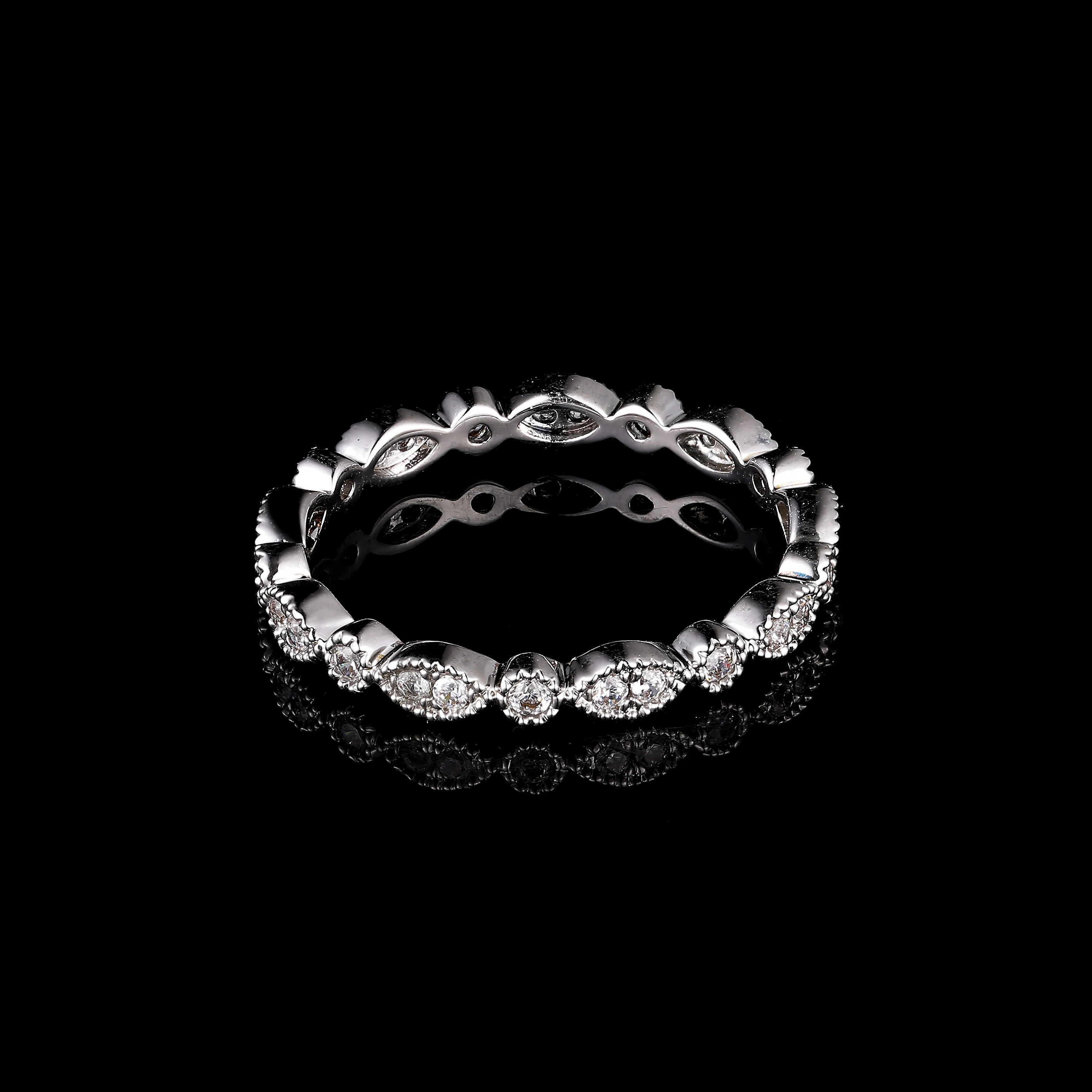 Guangzhou Huiyue Luxury Women's Engagement 925 Sterling Silver Zircon Ring with marquise and round cut stone, Gold, rose gold, silver color 
Guangzhou Huiyue Luxury Women's Engagement 925 Sterling Silver Zircon Ring with marquise and round cut stone, Gold, rose gold, silver color