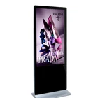 Graphic Customization 1920*1080 Resolution 55 Inch Stand Floor 4K Advertising Media Player Digital Lcd Display