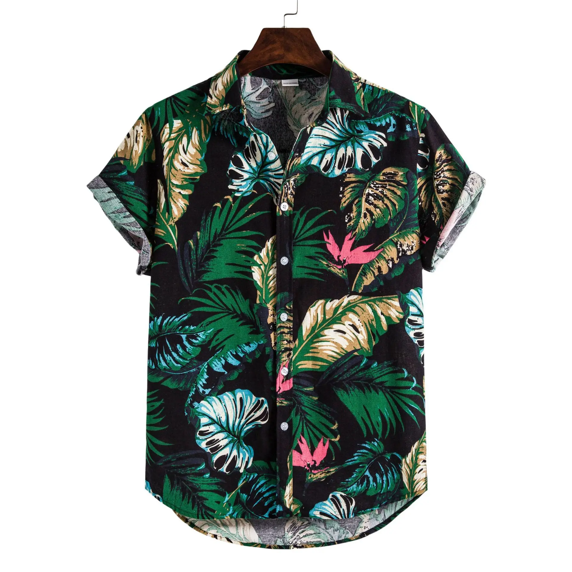 2020 New Arrival Summer Cheap Plus size Men Floral Print Hawaiian Beach Cotton Short Sleeve Shirt
2020 New Arrival Summer Cheap Plus size Men Floral Print Hawaiian Beach Cotton Short Sleeve Shirt