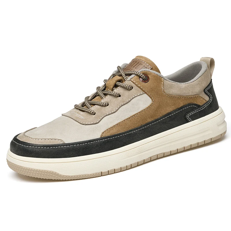 New Fashion Outdoor Walking Shoe Breathable Lace Up Genuine Leather Sneakers Custom Mens Casual Shoes, Optional
New Fashion Outdoor Walking Shoe Breathable Lace Up Genuine Leather Sneakers Custom Mens Casual Shoes, Optional