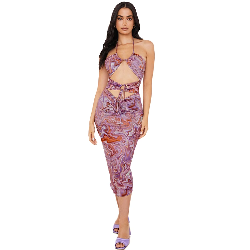 2021 Two Pieces Dress Women Female Backless Drawstring Backless Tie Dyed Bodycon Dress
2021 Two Pieces Dress Women Female Backless Drawstring Backless Tie Dyed Bodycon Dress