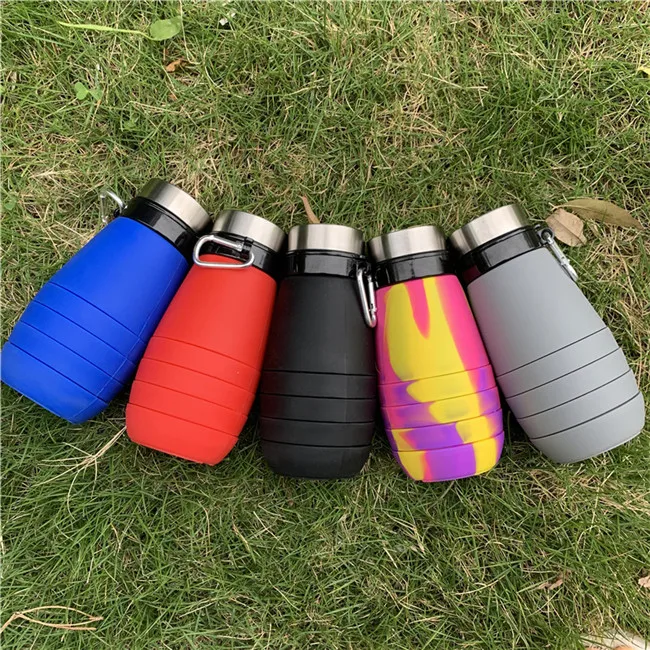 100% Bpa Free Fitness Training Camp Silicone Collapsible Foldable Water Bottle For Outdoor Gym Sports
100% Bpa Free Fitness Training Camp Silicone Collapsible Foldable Water Bottle For Outdoor Gym Sports