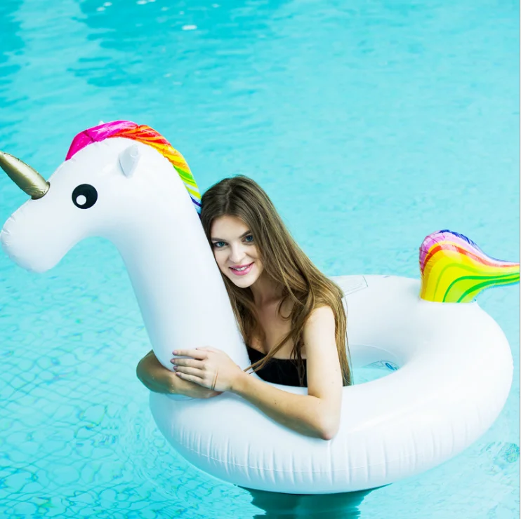 lovely unicorn inflatable swimming pool float inflated unicorn