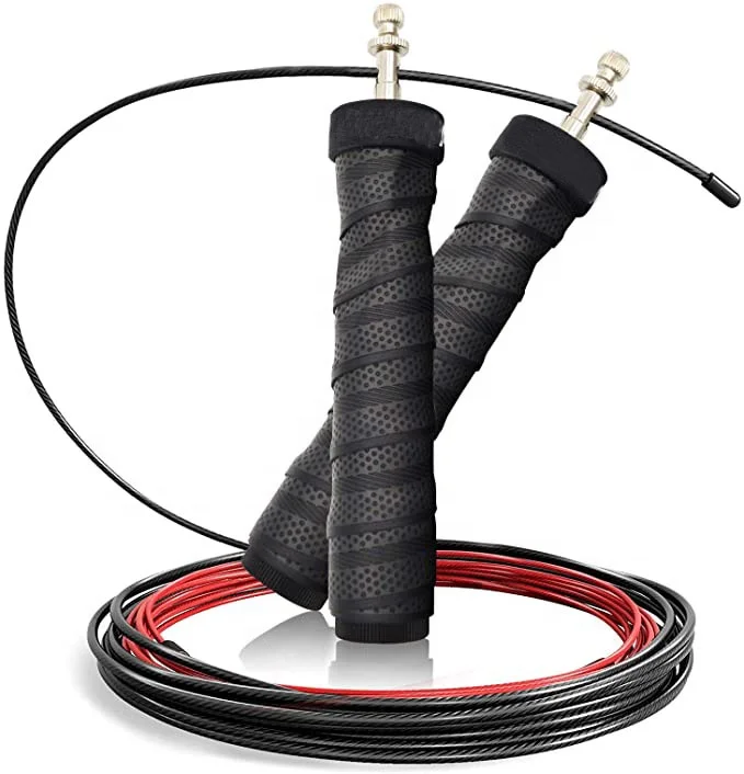 Sports Adjustable Jump Rope Nonslip Handle Skipping Rope Fitness Skip Purple Black Bag OEM
Sports Adjustable Jump Rope Nonslip Handle Skipping Rope Fitness Skip Purple Black Bag OEM