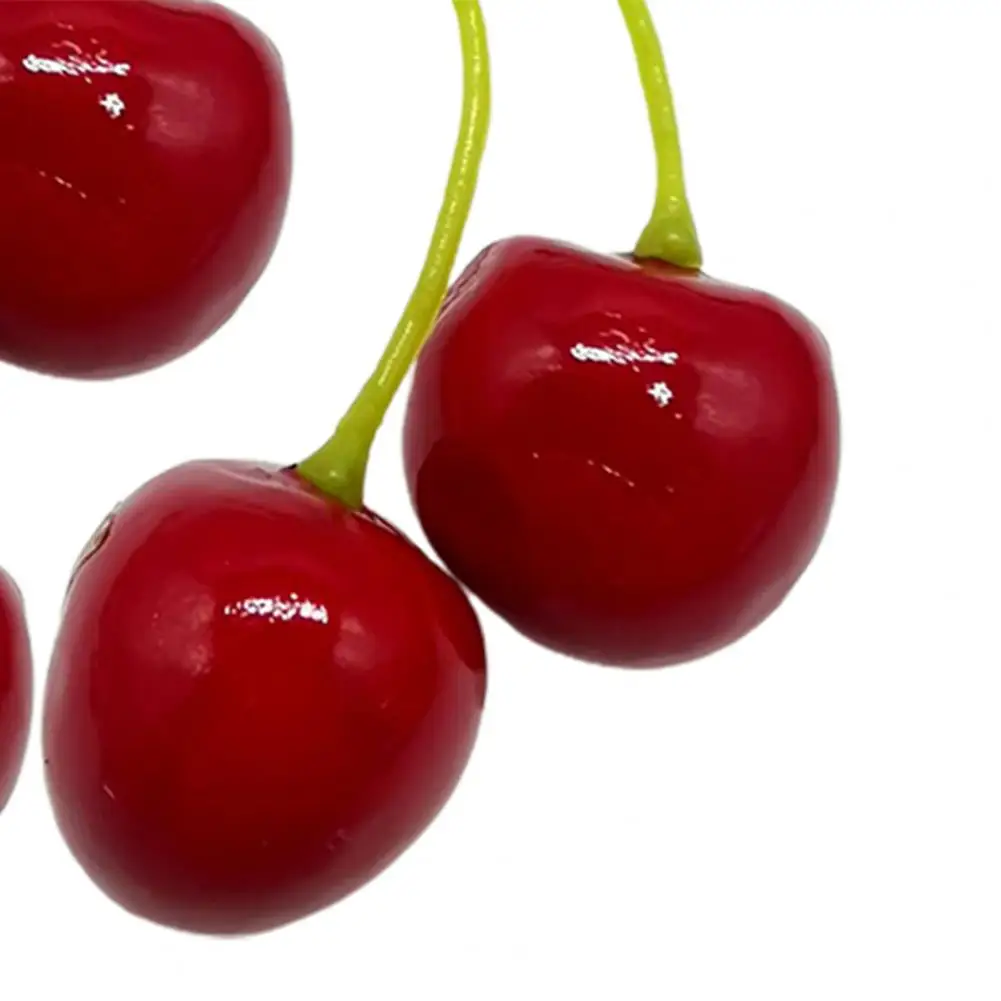 100Pcs Artificial Cherry Foam Simulation Mini 3D Model Fruit Cherries Props Home Photography Prop Decoration
100Pcs Artificial Cherry Foam Simulation Mini 3D Model Fruit Cherries Props Home Photography Prop Decoration