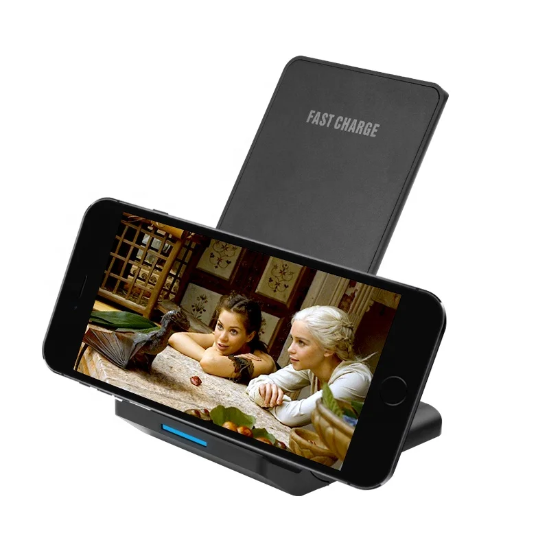 10W wireless charger stand mobile phone stand vertical fast wireless charger, Black,white
10W wireless charger stand mobile phone stand vertical fast wireless charger, Black,white
