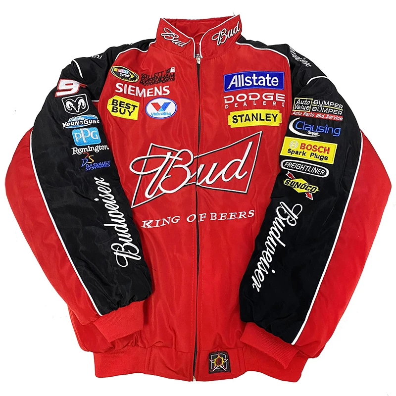 2021 F1 racing suit men's cotton coat jacket motorcycle motorcycle jersey jacket full embroidery Jack Daniels cotton jacket
2021 F1 racing suit men's cotton coat jacket motorcycle motorcycle jersey jacket full embroidery Jack Daniels cotton jacket