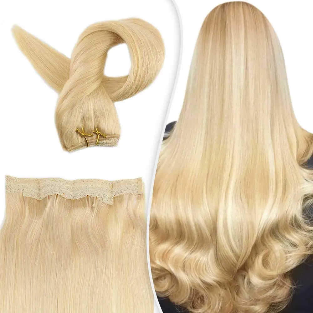 2021 Hot Sale Halo Hair Human hair extensions silky straight ash blonde hair extensions
2021 Hot Sale Halo Hair Human hair extensions silky straight ash blonde hair extensions