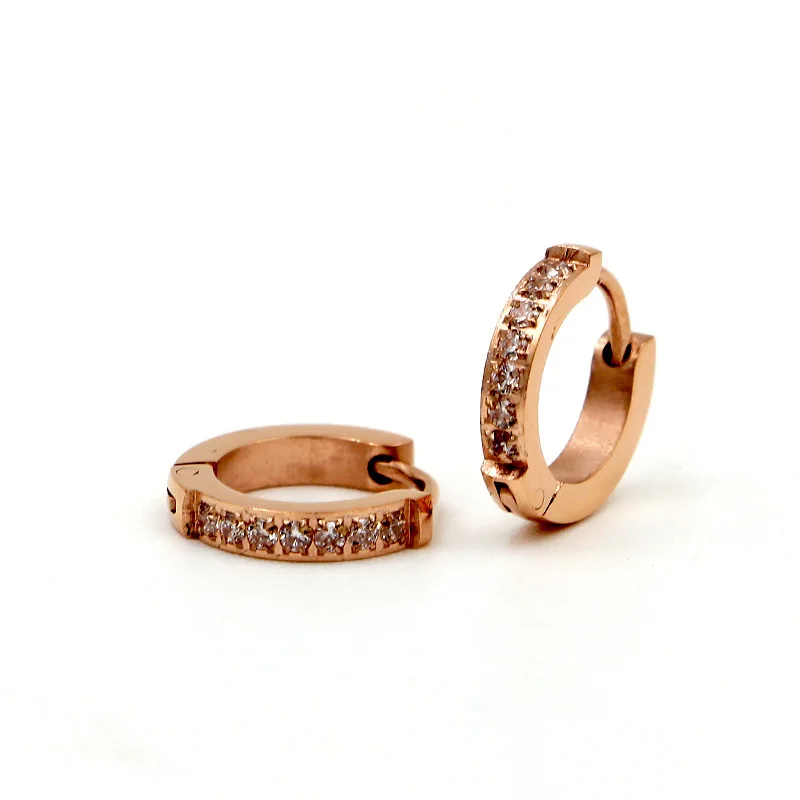 JUHU 2021 New Fashion Half-ring Micro-inlaid Zircon Opening Earrings Personalized Titanium Steel Earrings
JUHU 2021 New Fashion Half-ring Micro-inlaid Zircon Opening Earrings Personalized Titanium Steel Earrings