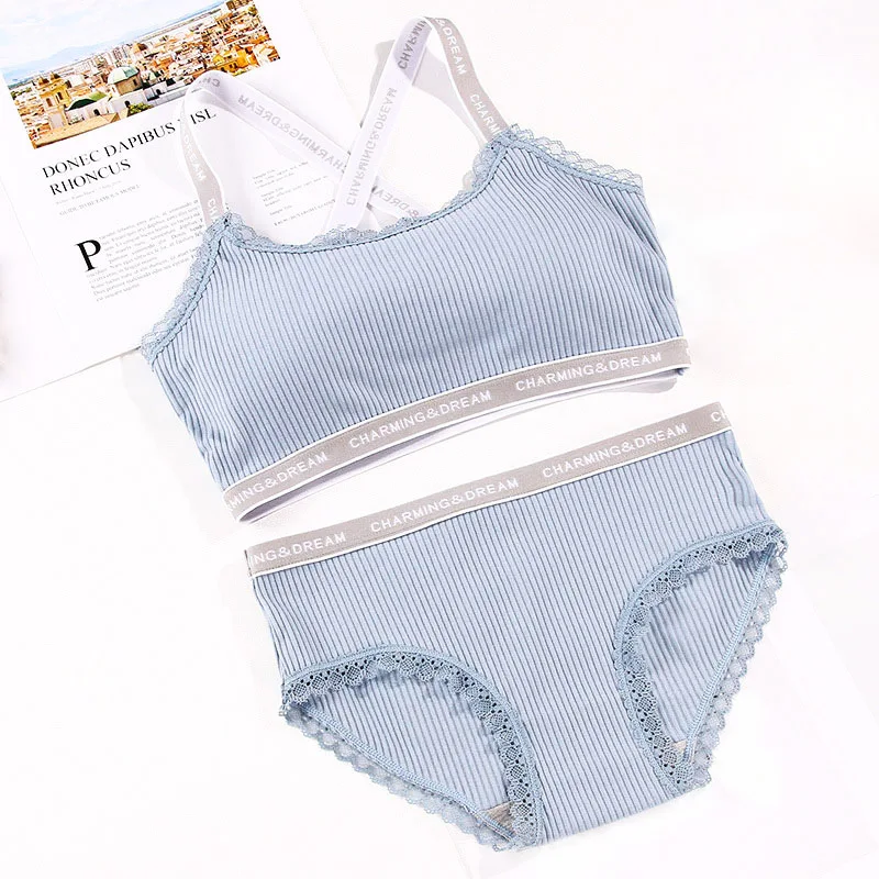 Dropshipping Wholesale 2020 New Style Sport Bra Seamless Breathable Cotton Women Bra Panty Set
Dropshipping Wholesale 2020 New Style Sport Bra Seamless Breathable Cotton Women Bra Panty Set