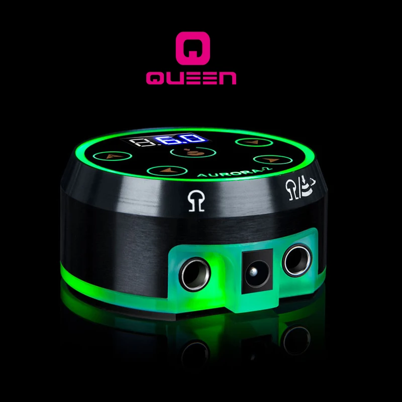Queen tattoo High-tech tattoo power supply/box push-button switch & non-slip base professional
Queen tattoo High-tech tattoo power supply/box push-button switch & non-slip base professional