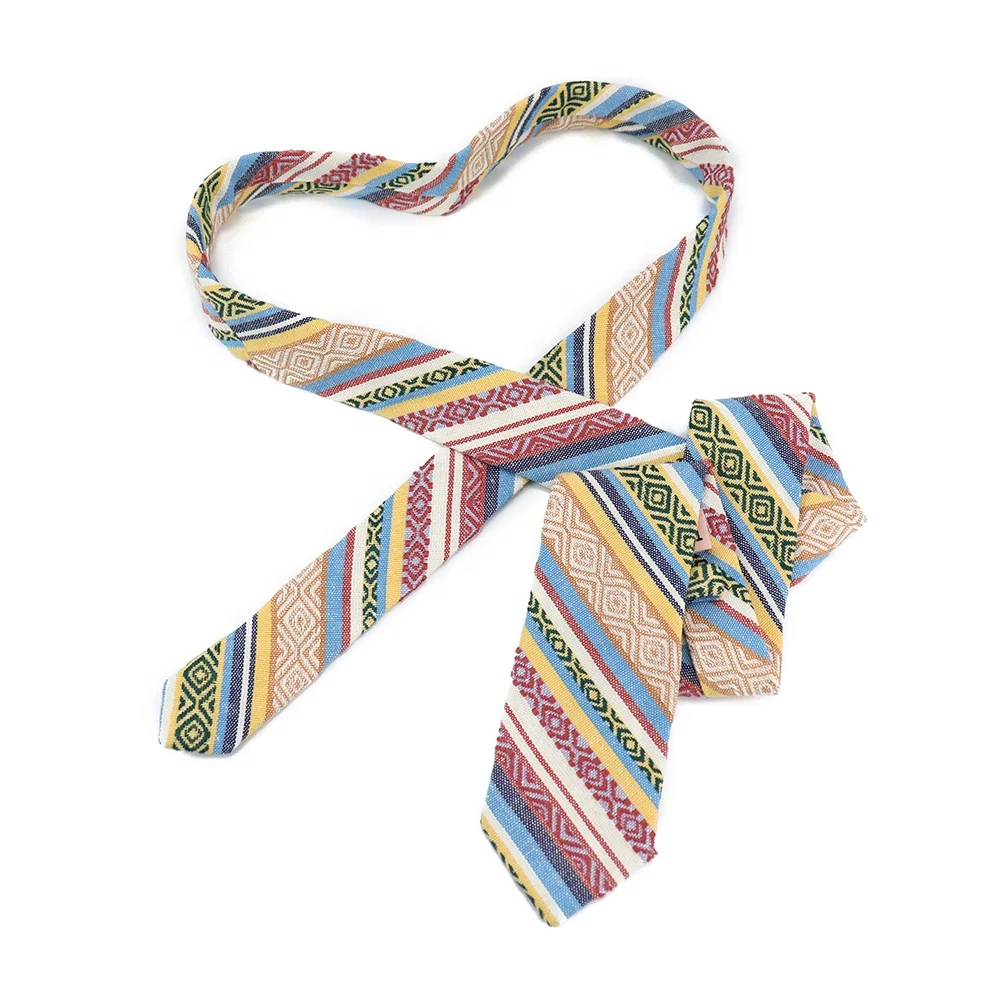 2021 Top Selling Custom Logo Retro Men Casual Neckties Color Striped Design Cotton Tie
2021 Top Selling Custom Logo Retro Men Casual Neckties Color Striped Design Cotton Tie