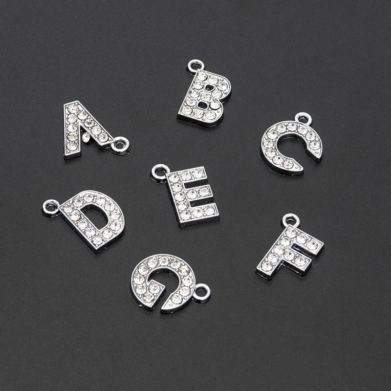 Wholesale Fashion Personalized Plated Silver 26 Initials Pendant Necklace Bracelet Diy Pendant Jewelry Accessories
Wholesale Fashion Personalized Plated Silver 26 Initials Pendant Necklace Bracelet Diy Pendant Jewelry Accessories