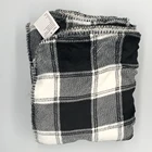 Single checked printed household thin style blanket