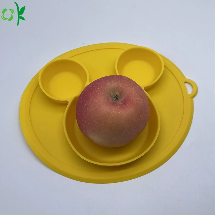 OKSILICONE Funny Mickey Shape Silicone Baby Bowl For Dinner Easy To Clean Silicone Baby Plate For Toddler Baby Plates, Pink/yellow/orange/blue/green/grey/rose red
OKSILICONE Funny Mickey Shape Silicone Baby Bowl For Dinner Easy To Clean Silicone Baby Plate For Toddler Baby Plates, Pink/yellow/orange/blue/green/grey/rose red