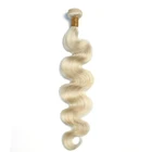Wholesale price #613 Brazilian human hair vendor weft dreadlock extensions body wave blend human hair weaving